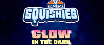 Elmer's 2ct Squishies Glow in the Dark Mystery Characters