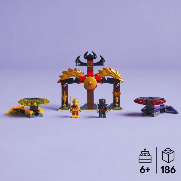LEGO NINJAGO Dragon Spinjitzu Battle Pack Spinning Blade Building Toy 71826