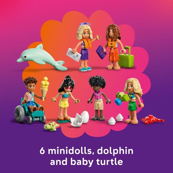 LEGO Friends Family Vacation Beach Resort Toy 42673