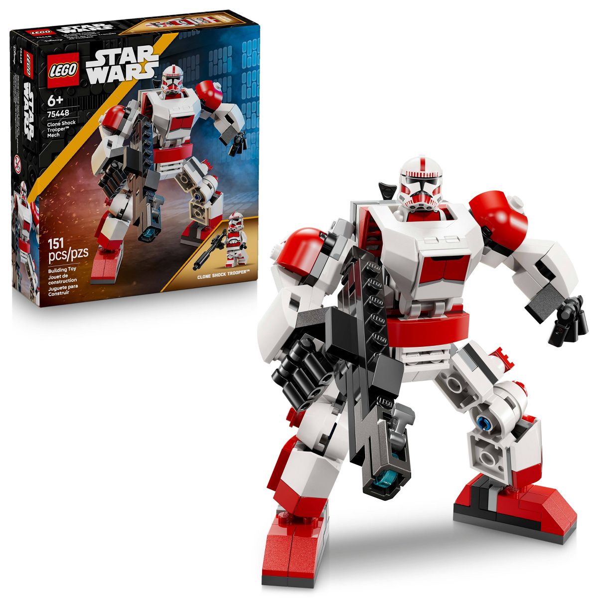 LEGO Star Wars Clone Shock Trooper Mech Toy 75448