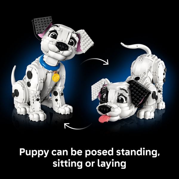 LEGO Disney 101 Dalmatians Puppy DIY Building Kit for Adults 43269
