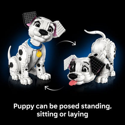 LEGO Disney 101 Dalmatians Puppy DIY Building Kit for Adults 43269
