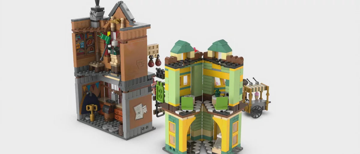 LEGO Harry Potter Quality Quidditch Supplies & Ice Cream Parlour Building Set 76452