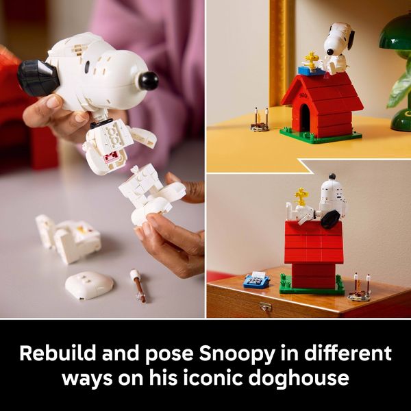 LEGO Ideas Peanuts: Snoopy's Doghouse Building Set - 21368