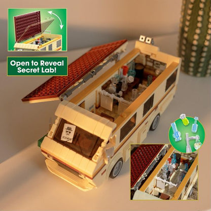 Brickcraft Breaking Bad Walter White's RV Building Set - 477-Piece Kit - 72415