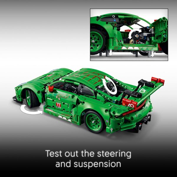 LEGO Technic Porsche 911 GT3 R REXY AO Racing Car 42224