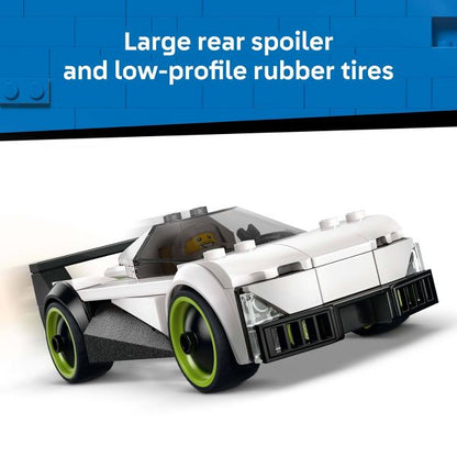 LEGO City Jet vs. Car Building Toys for Kids 60489