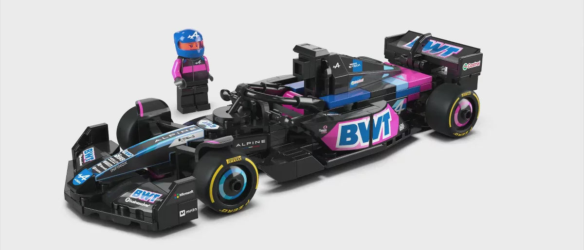 LEGO Speed Champions BWT Alpine F1 Team A524 Race Car Toy Building Set 77248