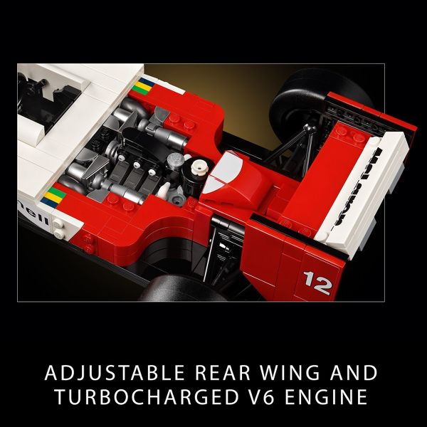 LEGO Icons McLaren MP4/4 & Ayrton Senna Model Race Car 10330
