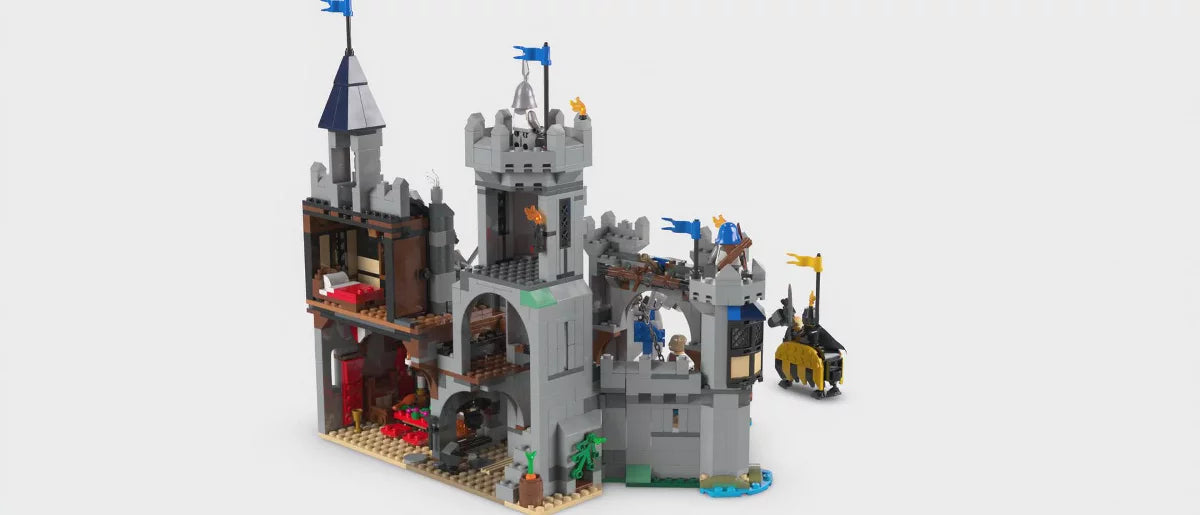 LEGO Creator 3 in 1 Medieval Horse Knight Castle 31168
