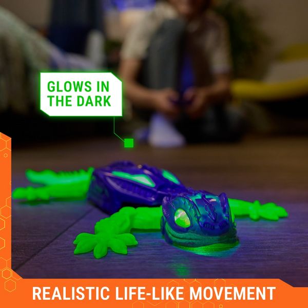 HEX BOTS Smart Gecko Glow in the Dark Robot