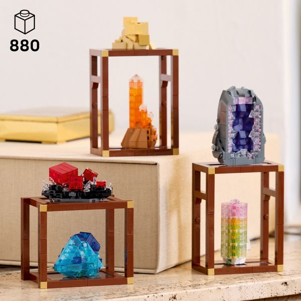 LEGO Ideas Mineral Collection Building Set for Adults - 21362