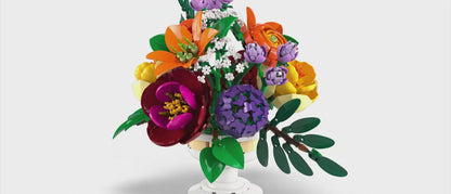 LEGO Botanicals Flower Arrangement - Ages 18+ 10345