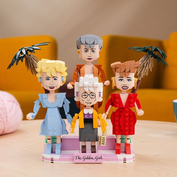 Brickcraft The Golden Girls Building Set - 734-Piece Kit - 72227