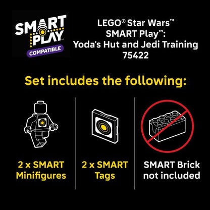 LEGO Star Wars SMART Play: Yoda’s Hut and Jedi Training 75422