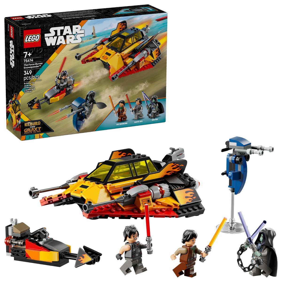 LEGO Star Wars The Force Burner Snowspeeder 75414