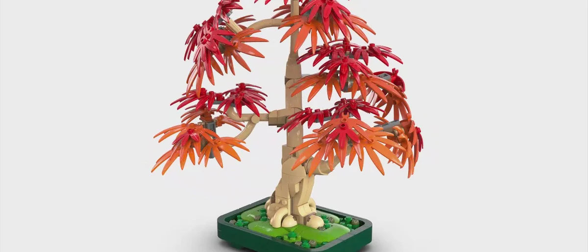 LEGO Botanicals Japanese Red Maple Bonsai Tree 10348