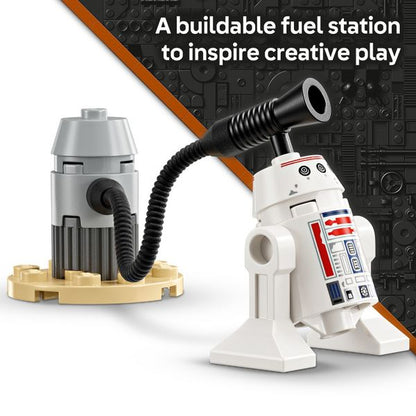 LEGO Star Wars The Mandalorian Mando and Grogu's N-1 Starfighter Toddler Building Toy 75410