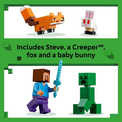 LEGO Minecraft Steve’s Taiga Adventure Toy 21583