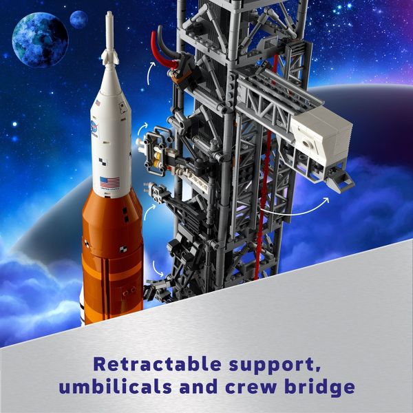 LEGO Icons NASA Artemis Space Launch System DIY Project 10341