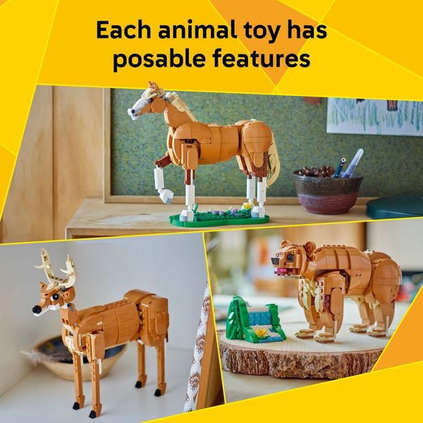LEGO Creator 3 in 1 Beautiful Horse Building Toy 31166