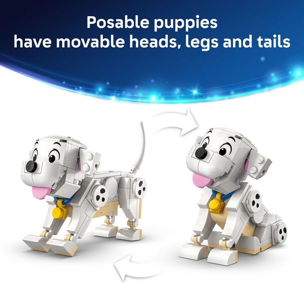 LEGO Disney Lucky & Penny 101 Dalmatians Puppies 43271