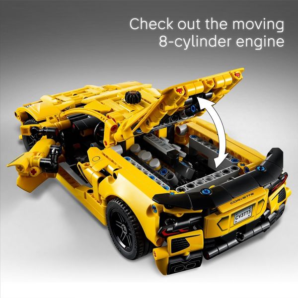 LEGO Technic Chevrolet Corvette Stingray Toy Car Model Building Kit 42205