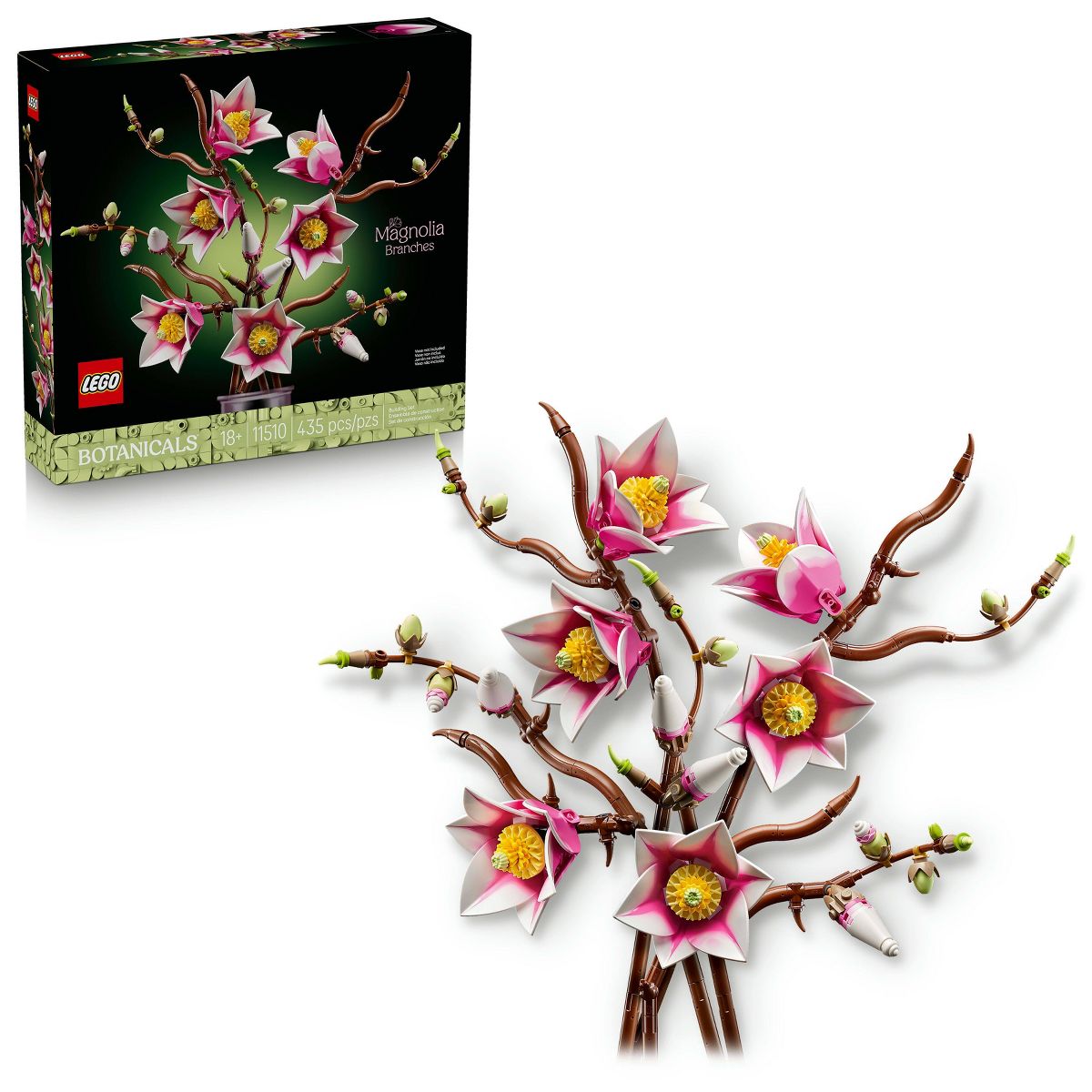 LEGO Botanicals Magnolia Branches Building Set 11510
