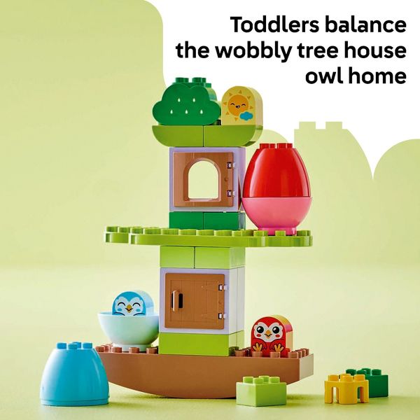 LEGO DUPLO My First Balancing & Stacking Tree Preschool Learning and Building Toy 10440