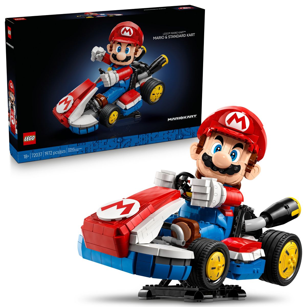 LEGO Super Mario: Mario Kart – Mario & Standard Kart 72037
