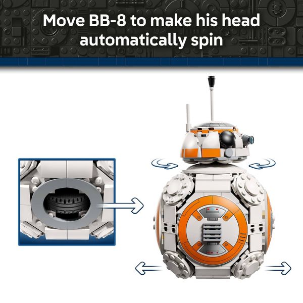 LEGO Star Wars BB-8 Astromech Droid Kids Toy 75452