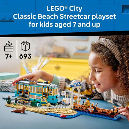 LEGO City Classic Beach Streetcar Toy 60506