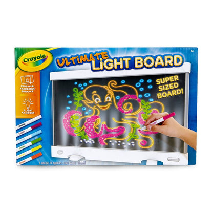 Ultimate Light Board, White, Kids Drawing Tablet, LED Drawing Board for Kids, Holiday and Christmas Gift for Boys and Girls, Toys for Kids, 6+