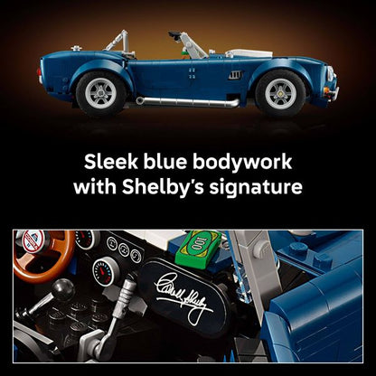 LEGO Icons Shelby Cobra 427 S/C Car Building Set 10357