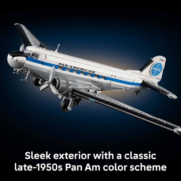 LEGO Icons Douglas DC-3 PAN AM Airliner 11378