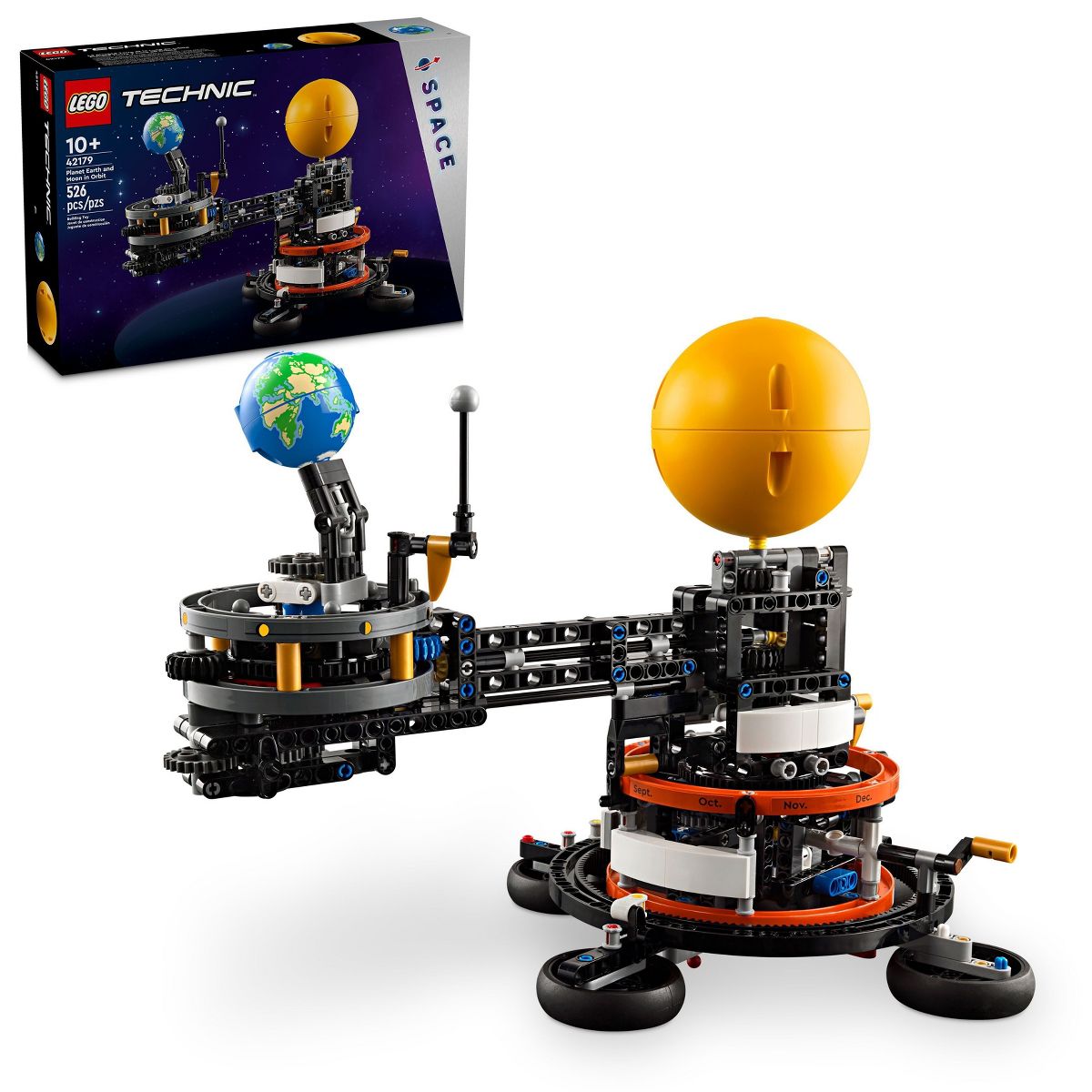 LEGO Technic Planet Earth and Moon in Orbit Space Toys Set 42179