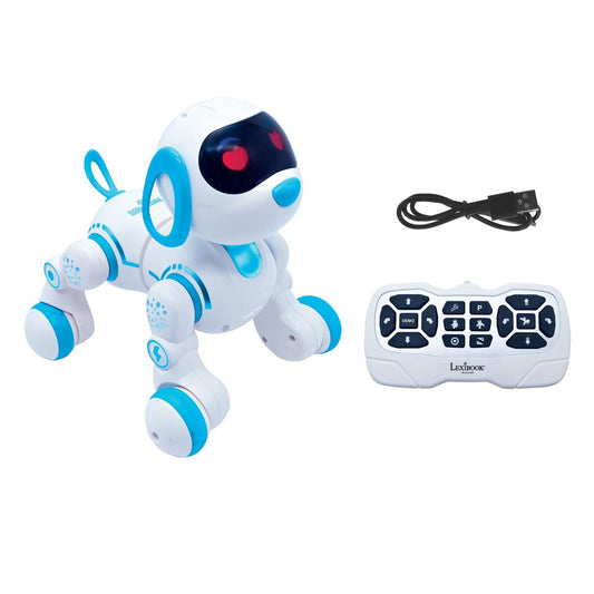 Lexibook Power Puppy® Jr, My Little Robot Dog, Robot dog with sounds, music, light effects