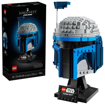 LEGO Star Wars Jango Fett Helmet DIY Model Building Kit 75408