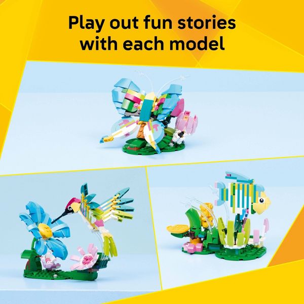 LEGO Creator 3 in1 Wild Animals: Colorful Hummingbird 31384