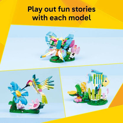 LEGO Creator 3 in1 Wild Animals: Colorful Hummingbird 31384