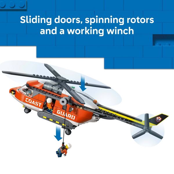 LEGO City Coast Guard Helicopter Toy for Kids 60503