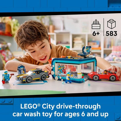 LEGO City Drive-Through Car Wash Toy 60497