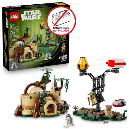 LEGO Star Wars SMART Play: Yoda’s Hut and Jedi Training 75422