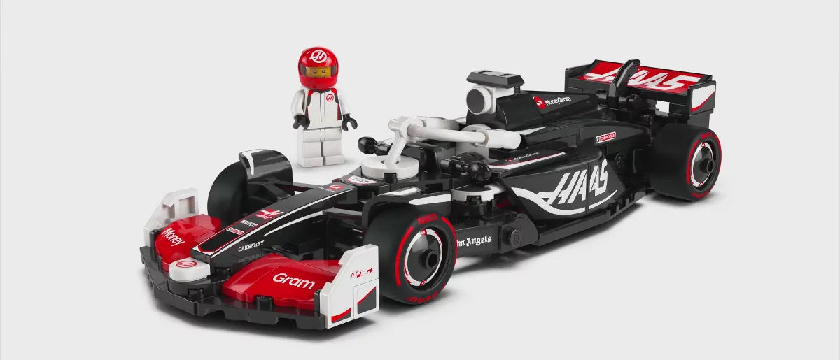 LEGO Speed Champions MoneyGram Haas F1 Team VF-24 Race Car Building Set 77250
