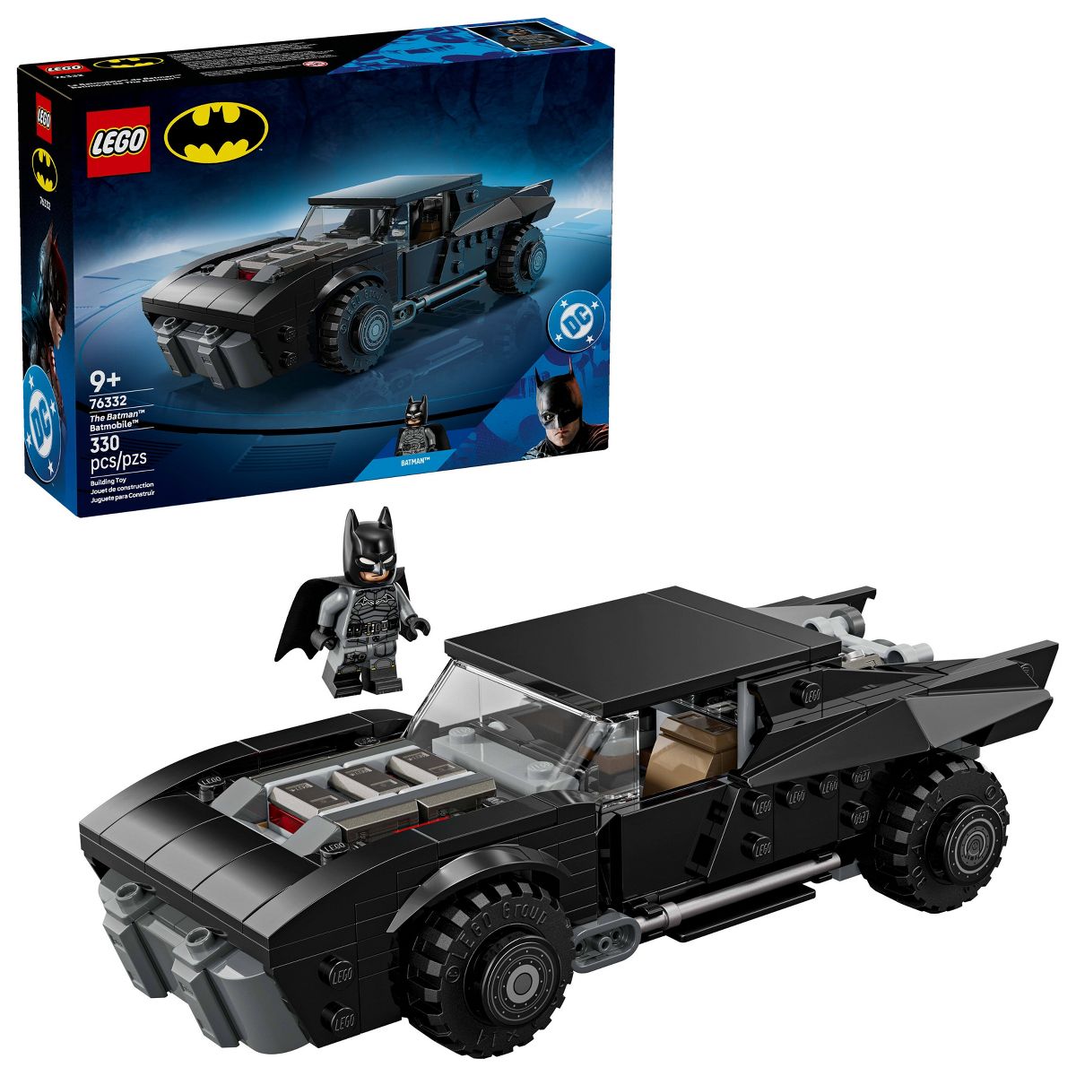 LEGO DC Batman: The Batman Batmobile Car Toy 76332