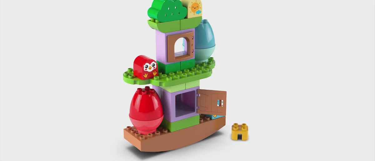 LEGO DUPLO My First Balancing & Stacking Tree Preschool Learning and Building Toy 10440