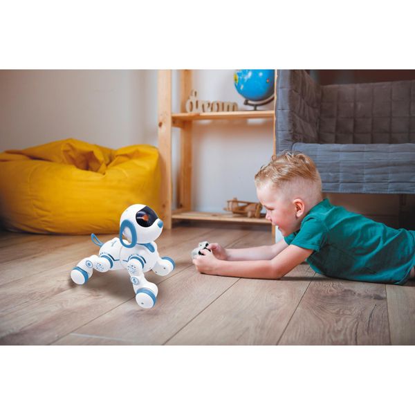 Lexibook Power Puppy® Jr, My Little Robot Dog, Robot dog with sounds, music, light effects