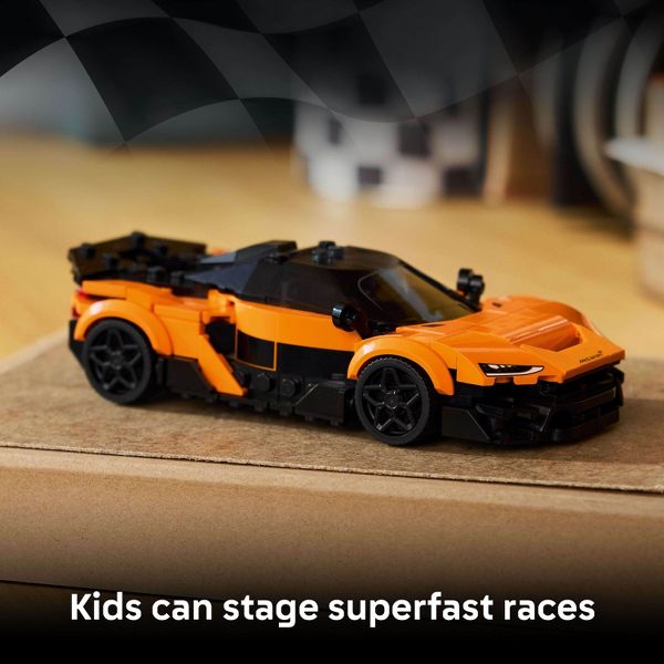 LEGO Speed Champions McLaren W1 Toy Race Car - Father's Day Gift - 77257