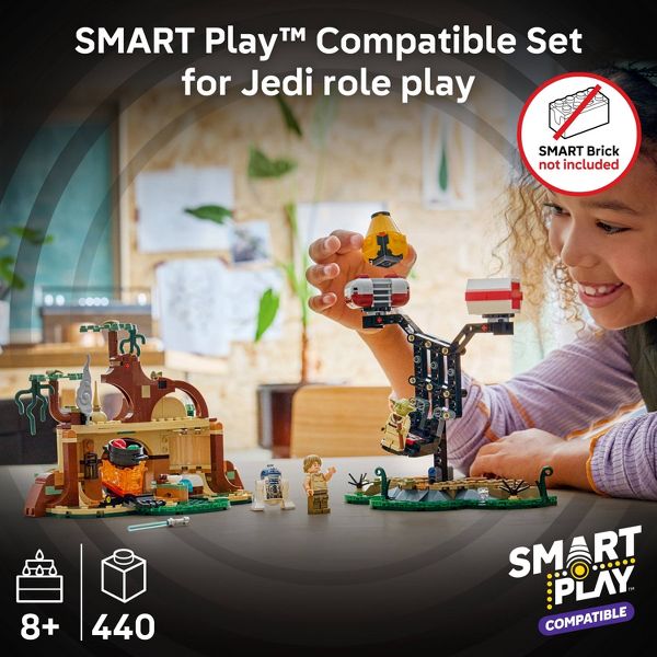LEGO Star Wars SMART Play: Yoda’s Hut and Jedi Training 75422