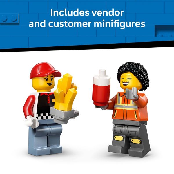 LEGO City Fries Food Truck Toy Building Set 60488